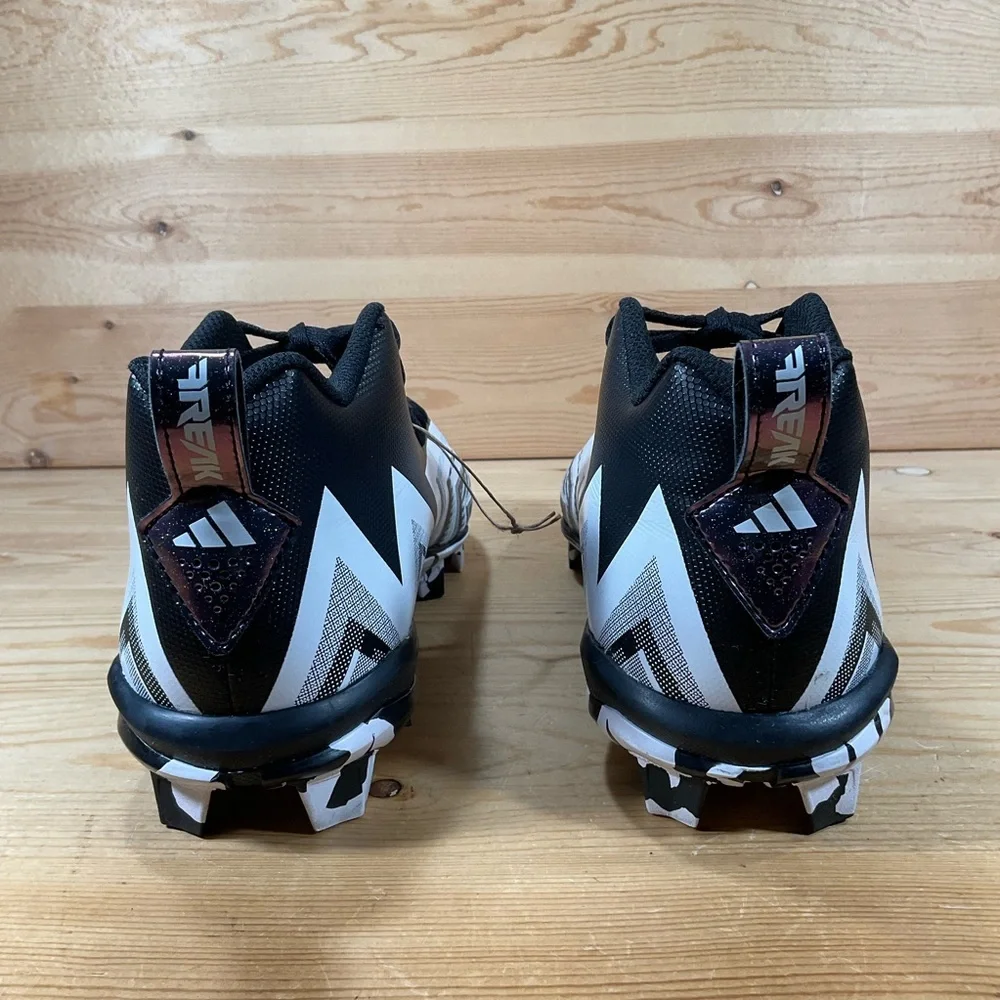 Adidas Freak Spark MD 23 Inline Football Cleats Size Men’s 10 Black White HP7712